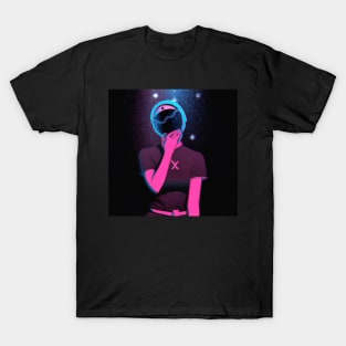 Retro futuristic human T-Shirt